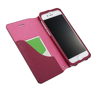 GRAMAS iPhone SE3 / SE2 / 8 / 7 職匠工藝 掀蓋式皮套- EURO (紅)