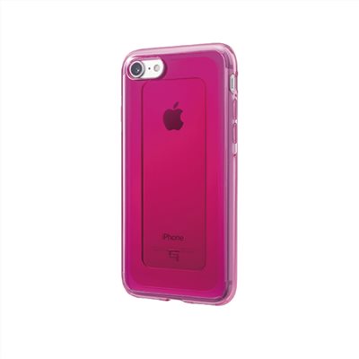 GRAMAS iPhone SE3 / SE2 / 8 / 7 日本漾透寶石防震殼- (粉)