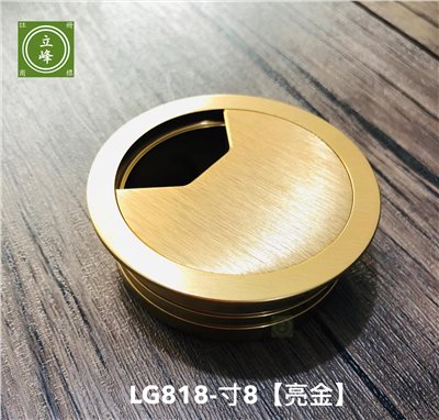 LG-818寸8 亮金出線孔