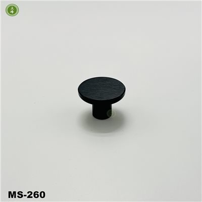 MS-260【黑色】圓形 單顆把手