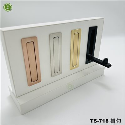 TS-718 隱藏式掛勾【霧銀、黑色、金色、玫瑰金】