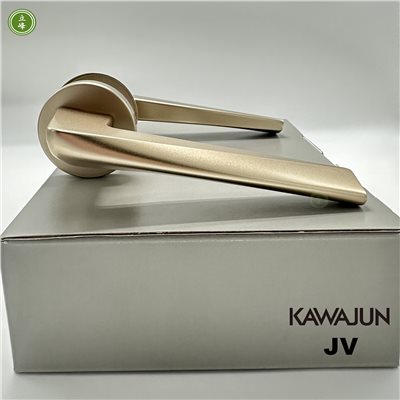 KAWAJUN-JV-香檳金色 水平門鎖 