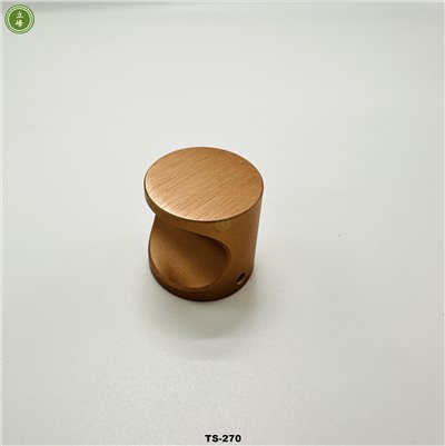 TS-270【玫瑰金色】單顆正面鎖把手