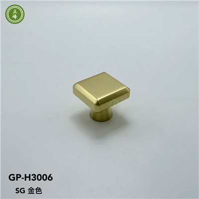 GP-H3006 八角斜邊把手【金色 銅材質】 