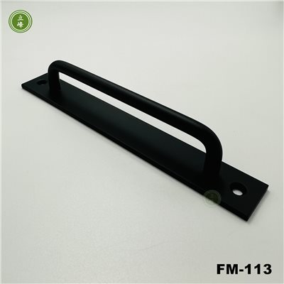 FM-113【黑色】正面鎖把手