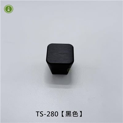 TS-280【黑色】正面鎖把手-方正