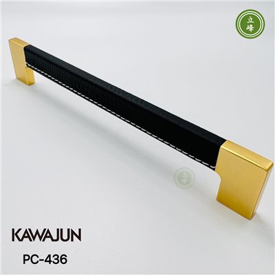 KAWAJUN PC-436【霧金+黑皮革】