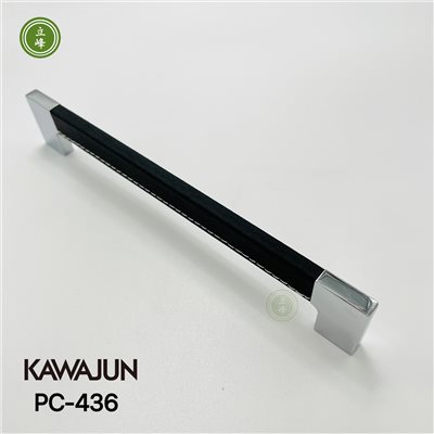 KAWAJUN PC-436【亮鉻+黑皮革】