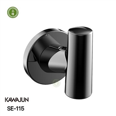 KAWAJUN SE-115掛勾【亮面黑】 