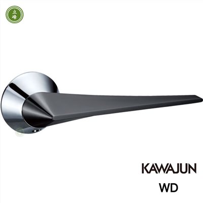 KAWAJUN-WD-黑色 水平門鎖