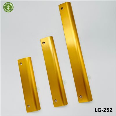 LG-252 L型 一片型把手【金色】