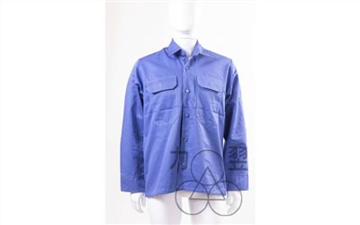 3002灰藍色純棉工作服