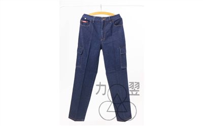 5290中直筒六袋牛仔褲