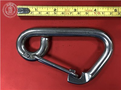 白鐵強力型安全掛鉤-12mm