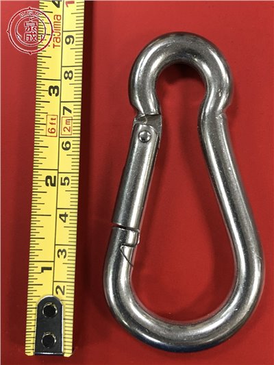 白鐵葫蘆鉤 登山鉤-9mm
