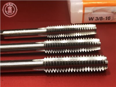 3/8'' W16 HTD 早坂精密工業 英制螺絲攻1-3攻三支組