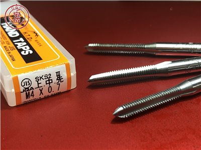 M4 x 0.7 HTD 早坂精密工業 公制螺絲攻1-3攻三支組