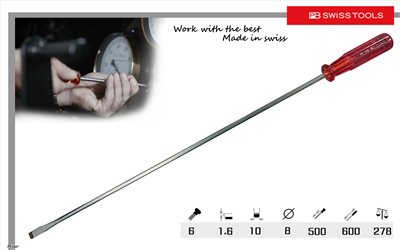 PB 140.6-500 一字螺絲起子