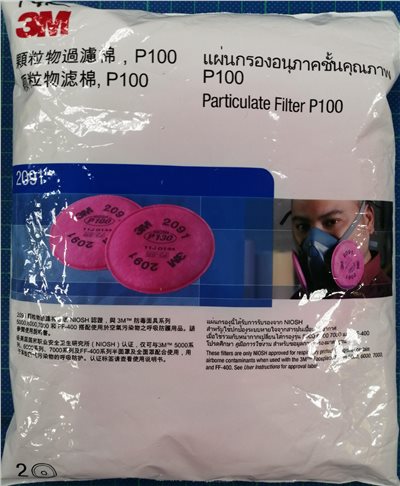 3M P100濾棉 2091