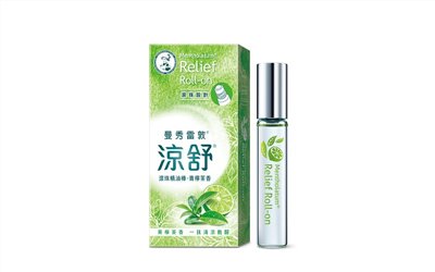 涼舒滾珠精油棒-青檸茶香7.2ml