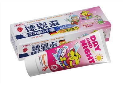 德恩奈兒童牙膏92g 草莓 & 水蜜桃