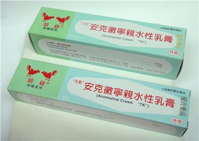 鬪雞 安克黴寧 親水性乳膏30g