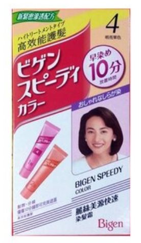 麗絲美源 快速染髮霜 4號 明亮栗色