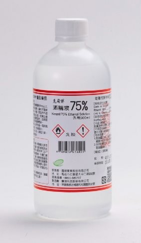 克司博75%酒精液500ml