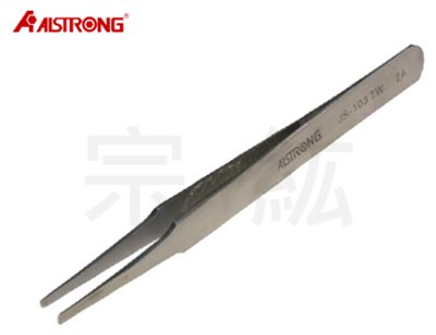 TZ-103TW 扁寬平圓頭無磁鑷子