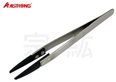 TZ-315 抗磁性軟墊鑷子-圓頭