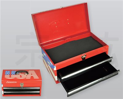TBX-380  彩繪兩抽式工具箱