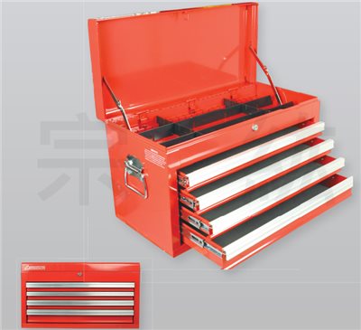 TBX-400-四抽攜帶式工具箱(附鎖)