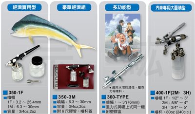 350/360/400 噴漆筆
