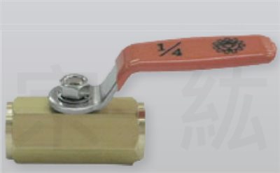 黃銅製內、外牙珠鎖閥
