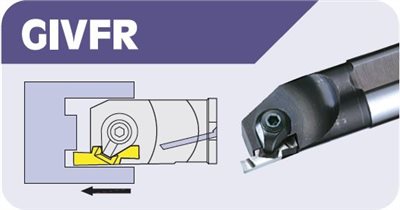 GIVFR內徑端面開槽刀
