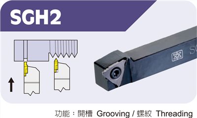 SGH2外徑切槽刀