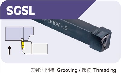 SGSL外徑切槽刀