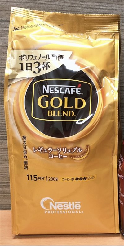 【Nestle】日本原裝 雀巢 金牌咖啡230g