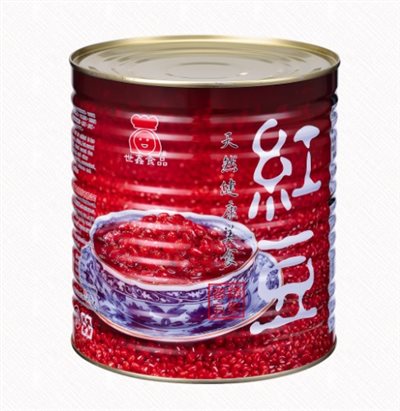 世鑫 紅豆罐頭 3300g 即食紅豆 蜜紅豆