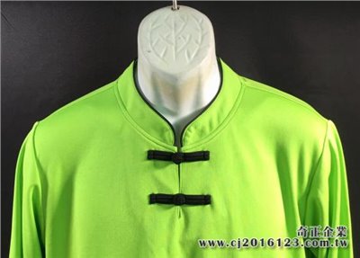 U-02兩排扣(領口:出芽)吸濕排汗(高爾)台灣製造