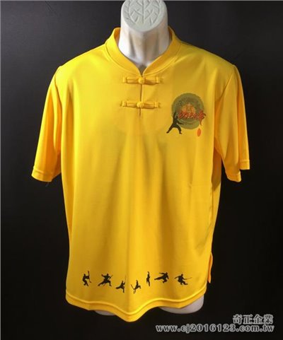 U-03兩排扣(領口:貼領)吸濕排汗(高爾)台灣製造