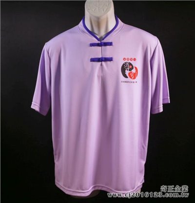 U-06兩排扣(領口:包領)吸濕排汗(高爾)台灣製造