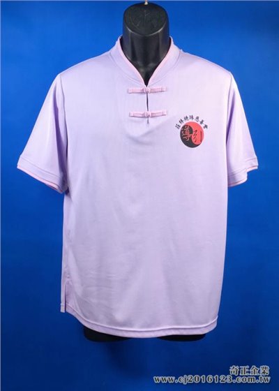 U-11兩排扣(領口:包領)吸濕排汗(高爾)台灣製造