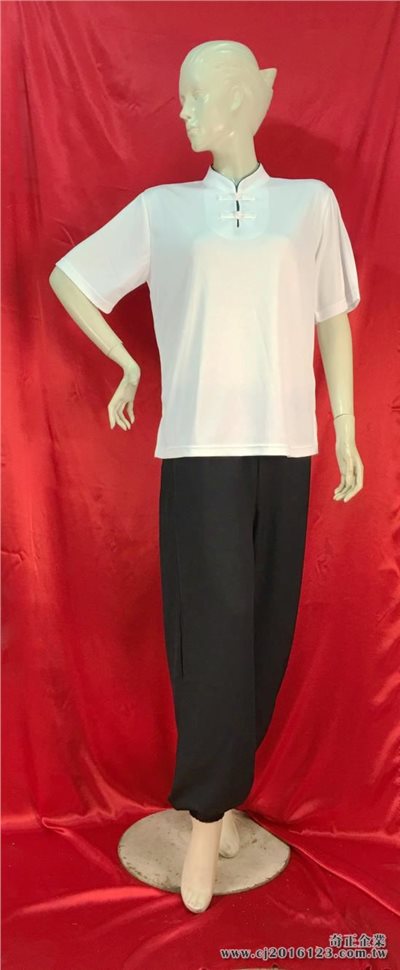 N-01兩排扣(領口:出芽)吸濕排汗(高爾)台灣製造 