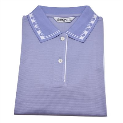 瑞多仕 DB8209 女款THERMOCOOL 女POLO 淺紫芋色