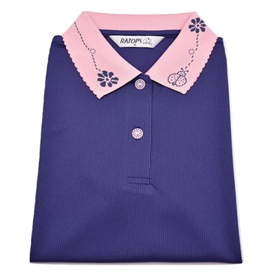 瑞多仕 DB8726 女款THERMOCOOL 女POLO(協邊出芽) 葡萄紫色