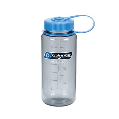 Nalgene美國專業寬嘴水壼 2178-9016 煙霧灰 容量500cc 登山.運動.戶外.旅遊.隨身水壺