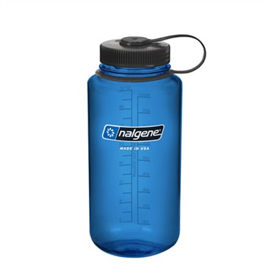 Nalgene 美國專業寬嘴水壼 2178-2024 灰藍色 容量1000CC 登山.運動.戶外.旅遊.隨身水壺