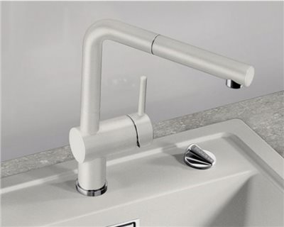 BLANCO 516692 廚用伸縮龍頭 (白色) 