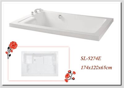 SL-5274E 高亮度壓克力浴缸 